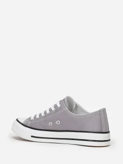 Online La Modeuse Tennis basses en toile Gris