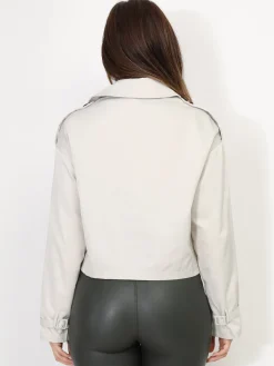 Best La Modeuse Trench court Beige
