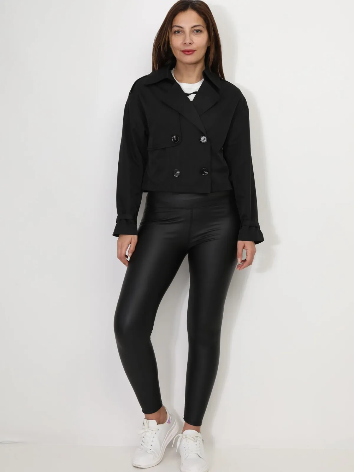 Best La Modeuse Trench court Noir