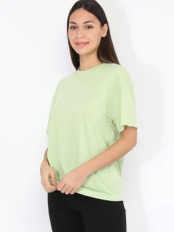 New La Modeuse T-shirt en coton Vertclair
