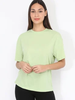 New La Modeuse T-shirt en coton Vertclair