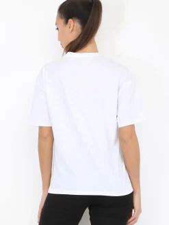 Sale La Modeuse T-shirt en coton Blanc