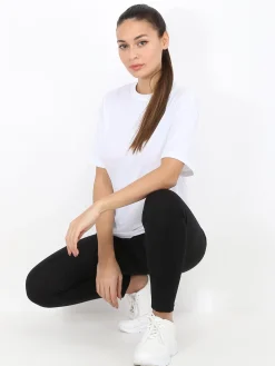 Sale La Modeuse T-shirt en coton Blanc